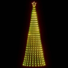VidaXL Árbol de Navidad LED 475 LEDs blanco cálido 247 cm en Decoración Festiva y Estacional | Comprar online en Foru.es
