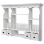 Mueble de pared para cocina de madera blanco de vidaXL, Armarios de cocina - Ref: Foro24-241372, Precio: 213,58 €, Descuento: %