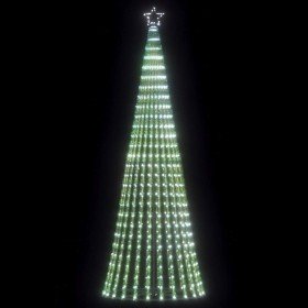 Árbol de Navidad LED 475 LEDs blanco frío 247 cm en Decoración Festiva y Estacional | Comprar online en Foru.es