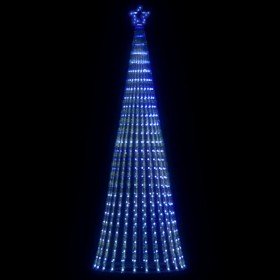 Árbol de Navidad LED 475 LEDs azul 247 cm en Decoración Festiva y Estacional | Comprar online en Foru.es