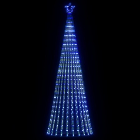 Árbol de Navidad LED 475 LEDs azul 247 cm en Decoración Festiva y Estacional | Comprar online en Foru.es