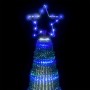 Árbol de Navidad LED 475 LEDs azul 247 cm en Decoración Festiva y Estacional | Comprar online en Foru.es