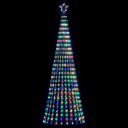 Árbol de Navidad LED 475 LEDs de colores 247 cm en Decoración Festiva y Estacional | Comprar online en Foru.es