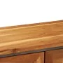 Aparador de teca reciclada y acero 65x30x70 cm de vidaXL, Aparadores - Ref: Foro24-246279, Precio: 205,93 €, Descuento: %
