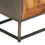 Aparador de teca reciclada y acero 65x30x70 cm de vidaXL, Aparadores - Ref: Foro24-246279, Precio: 205,93 €, Descuento: %