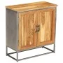 Aparador de teca reciclada y acero 65x30x70 cm de vidaXL, Aparadores - Ref: Foro24-246279, Precio: 205,93 €, Descuento: %