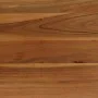Solid acacia wood and steel dining table 75x75x76 cm by vidaXL, Kitchen and dining tables - Ref: Foro24-246296, Price: 186,39...
