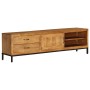 Mueble de TV madera maciza de mango 140x30x40 cm de vidaXL, Muebles TV - Ref: Foro24-246786, Precio: 293,05 €, Descuento: %