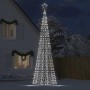 Árbol de Navidad LED con estacas 1534 LEDs blanco frío 500 cm en Decoración Festiva y Estacional | Comprar online en Foru.es