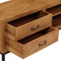 Mueble de TV madera maciza de mango 140x30x40 cm de vidaXL, Muebles TV - Ref: Foro24-246786, Precio: 293,05 €, Descuento: %