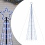 Árbol de Navidad LED con estacas 1534 LEDs azul 500 cm en Decoración Festiva y Estacional | Comprar online en Foru.es