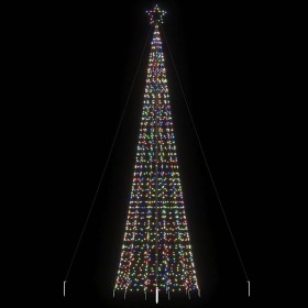 Árbol de Navidad LED con estacas 1534 LEDs colores 500 cm en Decoración Festiva y Estacional | Comprar online en Foru.es