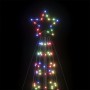Árbol de Navidad LED con estacas 1534 LEDs colores 500 cm en Decoración Festiva y Estacional | Comprar online en Foru.es