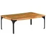 Recycled solid wood coffee table 100x60x35 cm by vidaXL, Coffee table - Ref: Foro24-247322, Price: 96,22 €, Discount: %