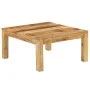 Mesa de centro de madera maciza de mango 80x80x40 cm de vidaXL, Mesas de centro - Ref: Foro24-246701, Precio: 152,73 €, Descu...