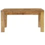Mesa de centro de madera maciza de mango 80x80x40 cm de vidaXL, Mesas de centro - Ref: Foro24-246701, Precio: 152,73 €, Descu...
