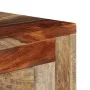 Mesa consola con 3 cajones madera maciza sheesham 120x30x75cm de vidaXL, Mesas auxiliares - Ref: Foro24-247753, Precio: 217,5...