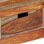 Mesa consola con 3 cajones madera maciza sheesham 120x30x75cm de vidaXL, Mesas auxiliares - Ref: Foro24-247753, Precio: 220,9...