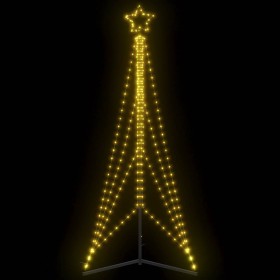 VidaXL Árbol de Navidad LED 483 LEDs blanco cálido 240 cm en Decoración Festiva y Estacional | Comprar online en Foru.es