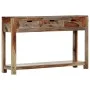 Mesa consola con 3 cajones madera maciza sheesham 120x30x75cm de vidaXL, Mesas auxiliares - Ref: Foro24-247753, Precio: 217,5...