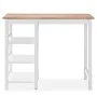 Conjunto de mesa alta de cocina 3 piezas MDF blanco de vidaXL, muebles para cocinas y comedores - Ref: Foro24-245364, Precio:...