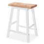 Conjunto de mesa alta de cocina 3 piezas MDF blanco de vidaXL, muebles para cocinas y comedores - Ref: Foro24-245364, Precio:...