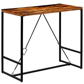 Mesa de bar de madera maciza reciclada 120x60x106 cm de vidaXL, Mesas de cocina y de comedor - Ref: Foro24-246289, Precio: 26...