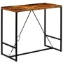 Mesa de bar de madera maciza reciclada 120x60x106 cm de vidaXL, Mesas de cocina y de comedor - Ref: Foro24-246289, Precio: 26...