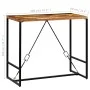 Mesa de bar de madera maciza reciclada 120x60x106 cm de vidaXL, Mesas de cocina y de comedor - Ref: Foro24-246289, Precio: 26...