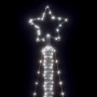 Árbol de Navidad LED 483 LEDs blanco frío 240 cm en Decoración Festiva y Estacional | Comprar online en Foru.es