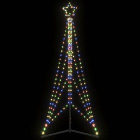Árbol de Navidad LED 483 LEDs de colores 240 cm en Decoración Festiva y Estacional | Comprar online en Foru.es