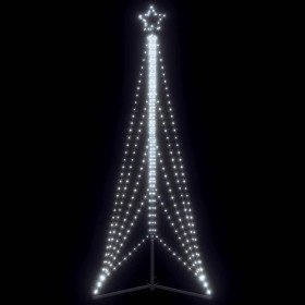 Árbol de Navidad LED 525 LEDs blanco frío 302 cm en Decoración Festiva y Estacional | Comprar online en Foru.es