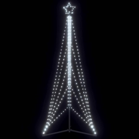 Árbol de Navidad LED 525 LEDs blanco frío 302 cm en Decoración Festiva y Estacional | Comprar online en Foru.es