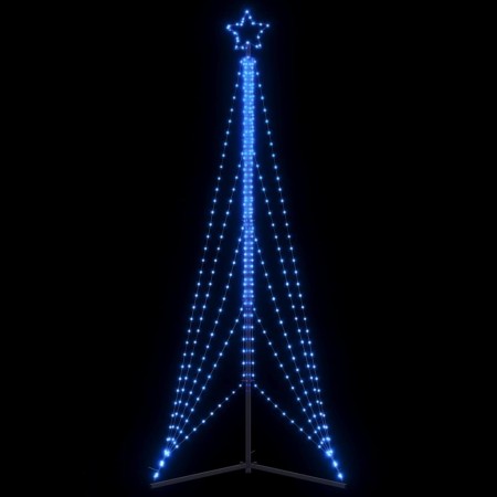 Árbol de Navidad LED 525 LEDs azul 302 cm en Decoración Festiva y Estacional | Comprar online en Foru.es