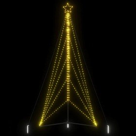 Árbol de Navidad LED 615 LEDs blanco cálido 404,5 cm en Decoración Festiva y Estacional | Comprar online en Foru.es