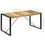 Dining table 160x80x75 cm solid mango wood by vidaXL, Kitchen and dining tables - Ref: Foro24-247417, Price: 325,08 €, Discou...