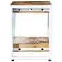Mueble para TV de madera maciza de mango 90x30x40 cm de vidaXL, Muebles TV - Ref: Foro24-247824, Precio: 103,67 €, Descuento: %