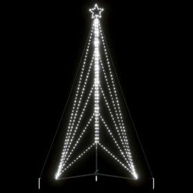 Árbol de Navidad LED 615 LEDs blanco frío 404,5 cm en Decoración Festiva y Estacional | Comprar online en Foru.es