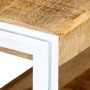 Mueble para TV de madera maciza de mango 90x30x40 cm de vidaXL, Muebles TV - Ref: Foro24-247824, Precio: 103,67 €, Descuento: %