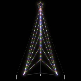 Árbol de Navidad LED 615 LEDs de colores 404,5 cm en Decoración Festiva y Estacional | Comprar online en Foru.es