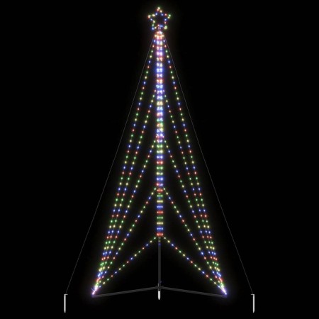 Árbol de Navidad LED 615 LEDs de colores 404,5 cm en Decoración Festiva y Estacional | Comprar online en Foru.es