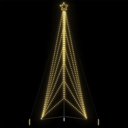 Árbol de Navidad LED 861 LEDs blanco cálido 478 cm en Decoración Festiva y Estacional | Comprar online en Foru.es