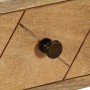 Escritorio con cajones madera maciza de mango 110x50x76 cm de vidaXL, Escritorios - Ref: Foro24-246718, Precio: 237,74 €, Des...