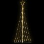 Árbol de Navidad LED 447 LEDs blanco cálido 250 cm en Decoración Festiva y Estacional | Comprar online en Foru.es
