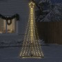 Árbol de Navidad LED 447 LEDs blanco cálido 250 cm en Decoración Festiva y Estacional | Comprar online en Foru.es