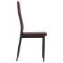 Conjunto de mesa y sillas de comedor 5 piezas marrón de vidaXL, muebles para cocinas y comedores - Ref: Foro24-281697, Precio...