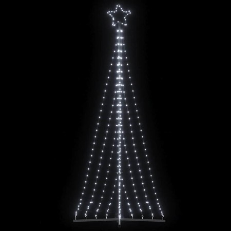 Árbol de Navidad LED 447 LEDs blanco frío 250 cm en Decoración Festiva y Estacional | Comprar online en Foru.es