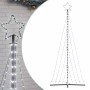 Árbol de Navidad LED 447 LEDs blanco frío 250 cm en Decoración Festiva y Estacional | Comprar online en Foru.es