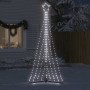 Árbol de Navidad LED 447 LEDs blanco frío 250 cm en Decoración Festiva y Estacional | Comprar online en Foru.es