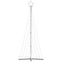 Árbol de Navidad LED 447 LEDs blanco frío 250 cm en Decoración Festiva y Estacional | Comprar online en Foru.es